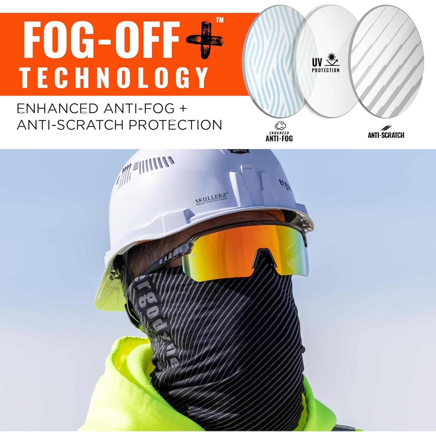 Gafas de Seguridad Polarizadas Ergodyne AEGIR Antivaho UV