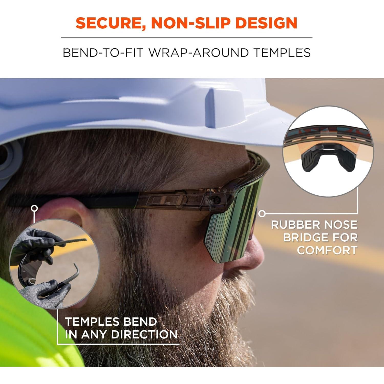 Gafas de Seguridad Polarizadas Ergodyne AEGIR Antivaho UV