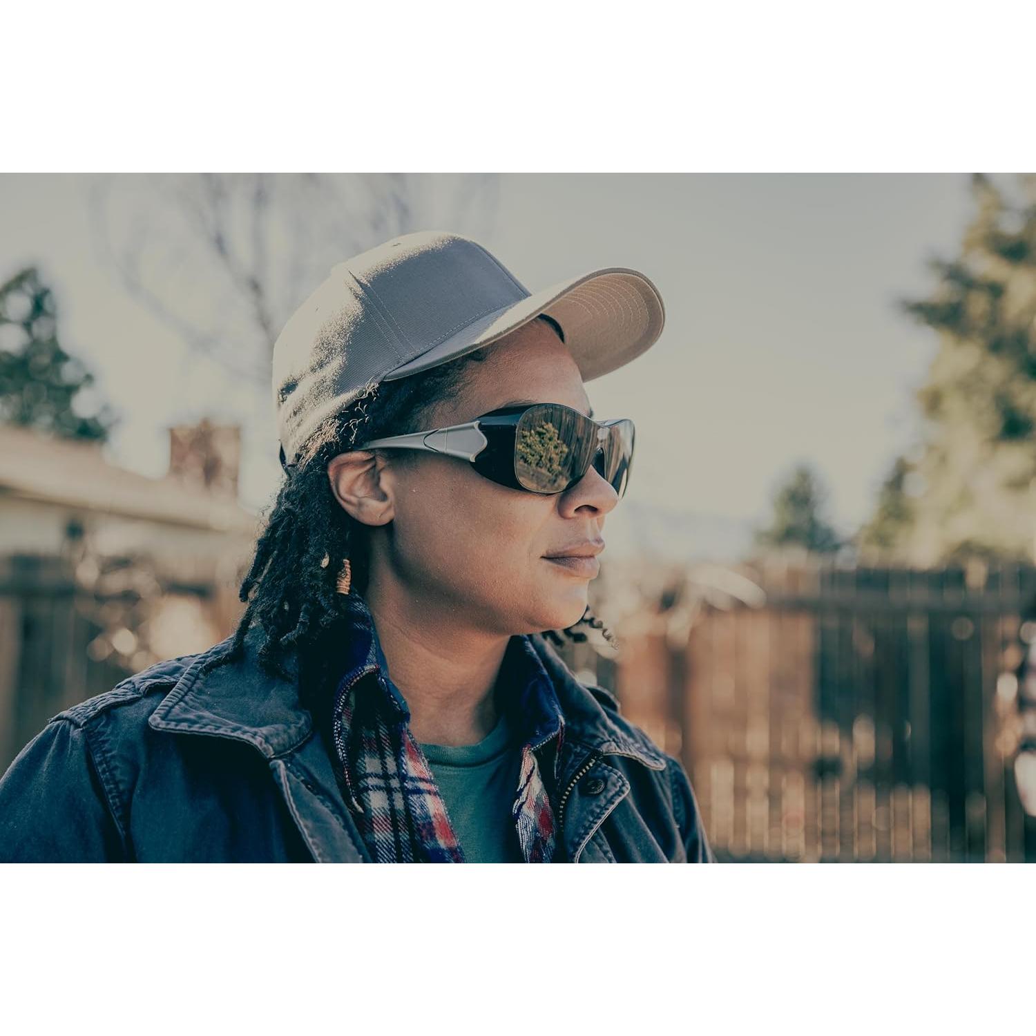 Gafas de Seguridad MCR Law OTG Antivaho Lente Gris 1 Par