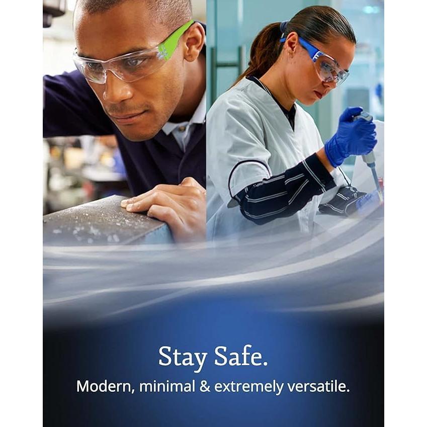 Gafas de Seguridad Aqulius 24 Unidades ANSI Z87.1 Resistentes