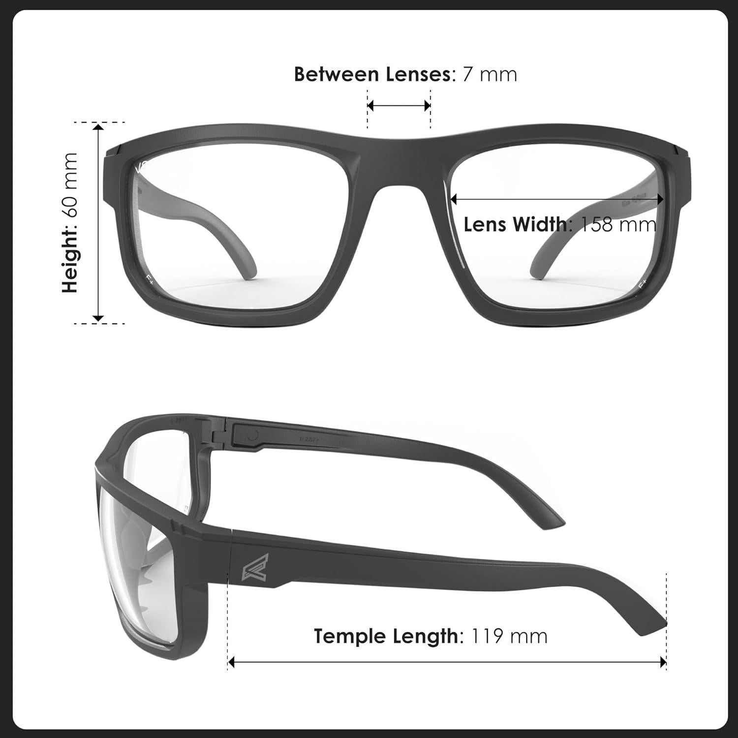 Gafas de Seguridad Edge Defiance Z87+ Polarizadas Anti-Vaho