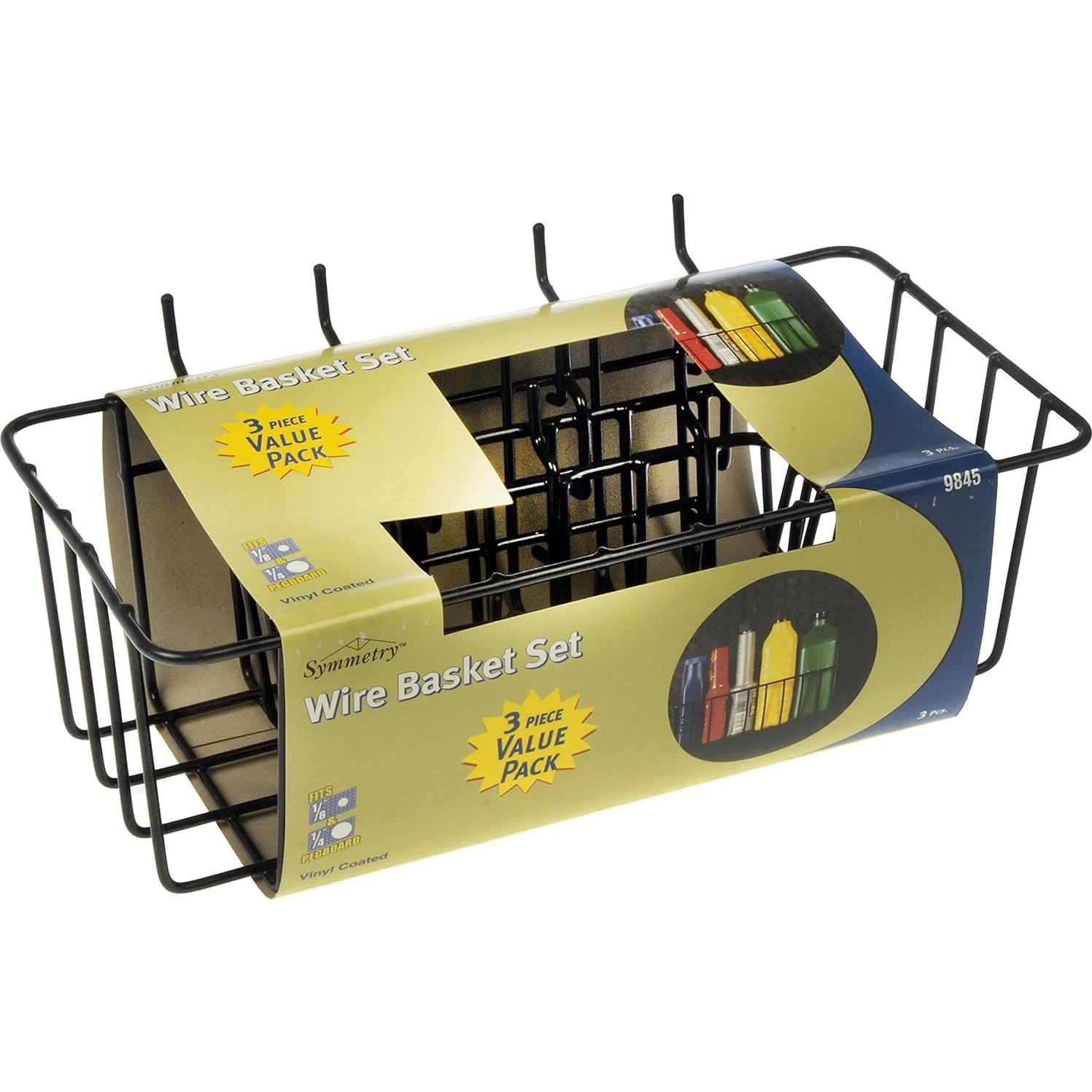 Cestas de Alambre Dorman Hardware 4-9845, Paquete de 3