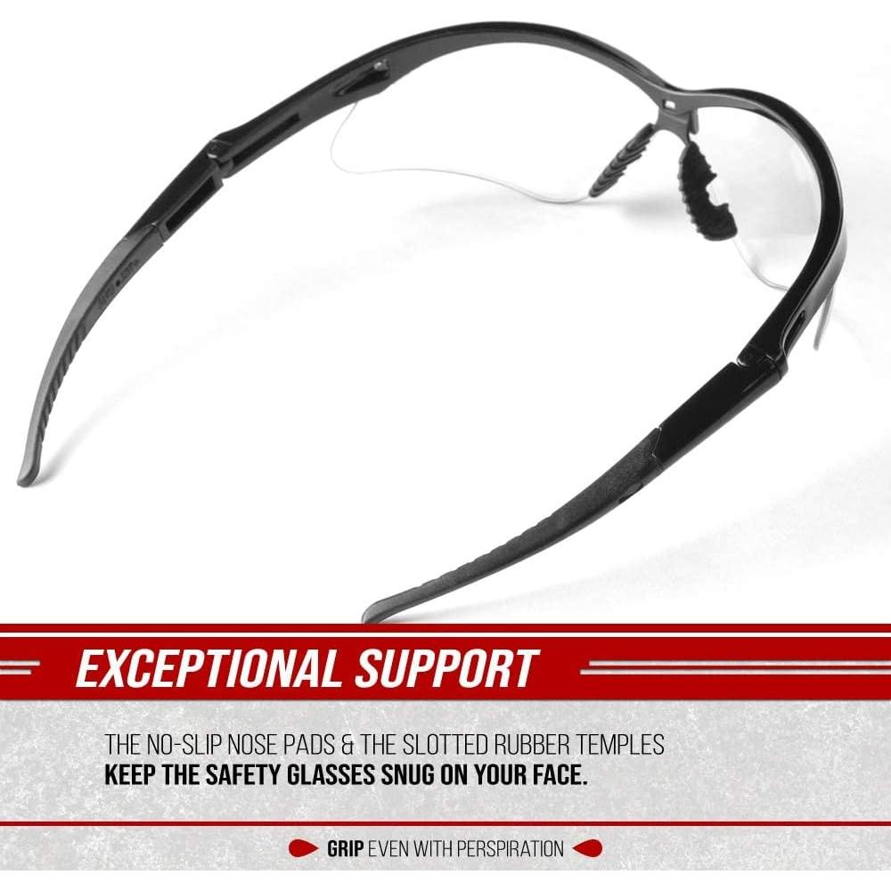 Gafas de Seguridad Optic Max para Tiro y Construcción - Anti-rayones