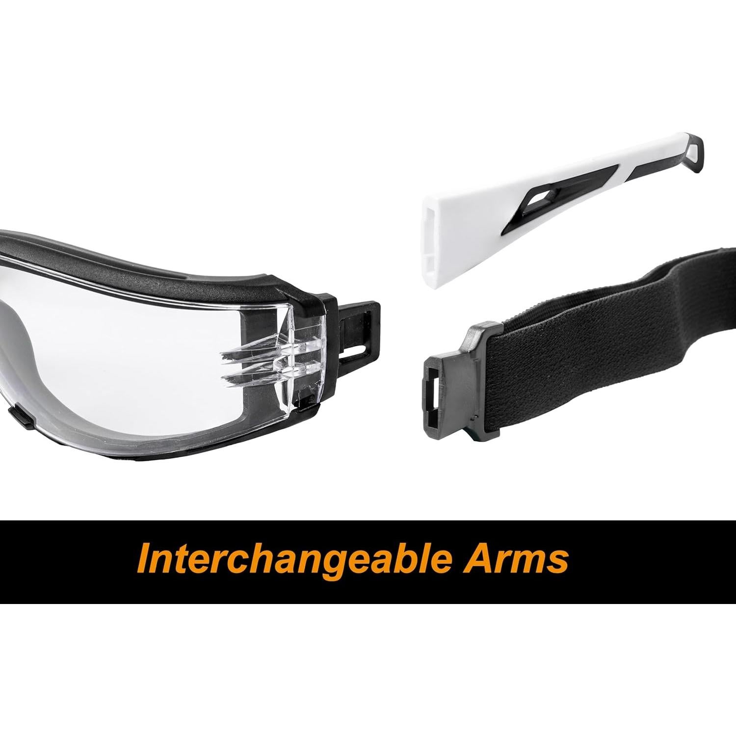 Gafas de Seguridad Koziface S30 Unisex Antiempañante ANSI Z87.1