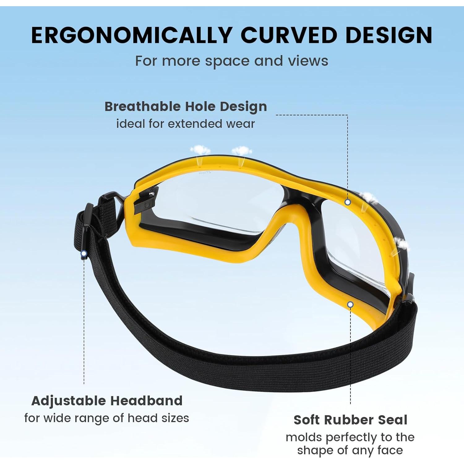 Gafas de Soldadura de Seguridad Policarbonato UV Anti-Vaho