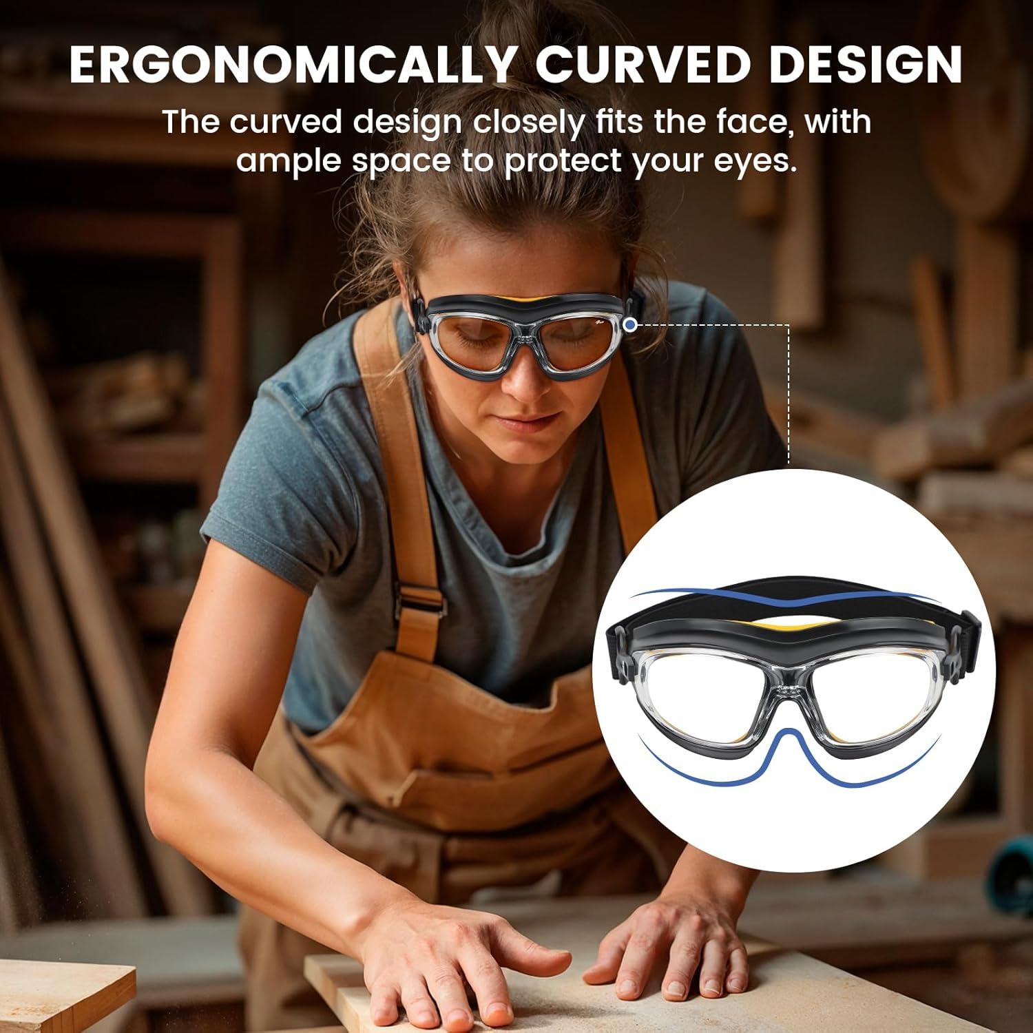 Gafas de Soldadura de Seguridad Policarbonato UV Anti-Vaho