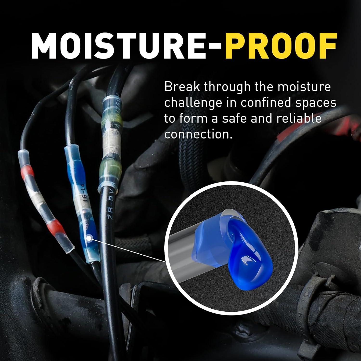 Kit de 340 Conectores de Cable Termoretráctiles Haisstronica