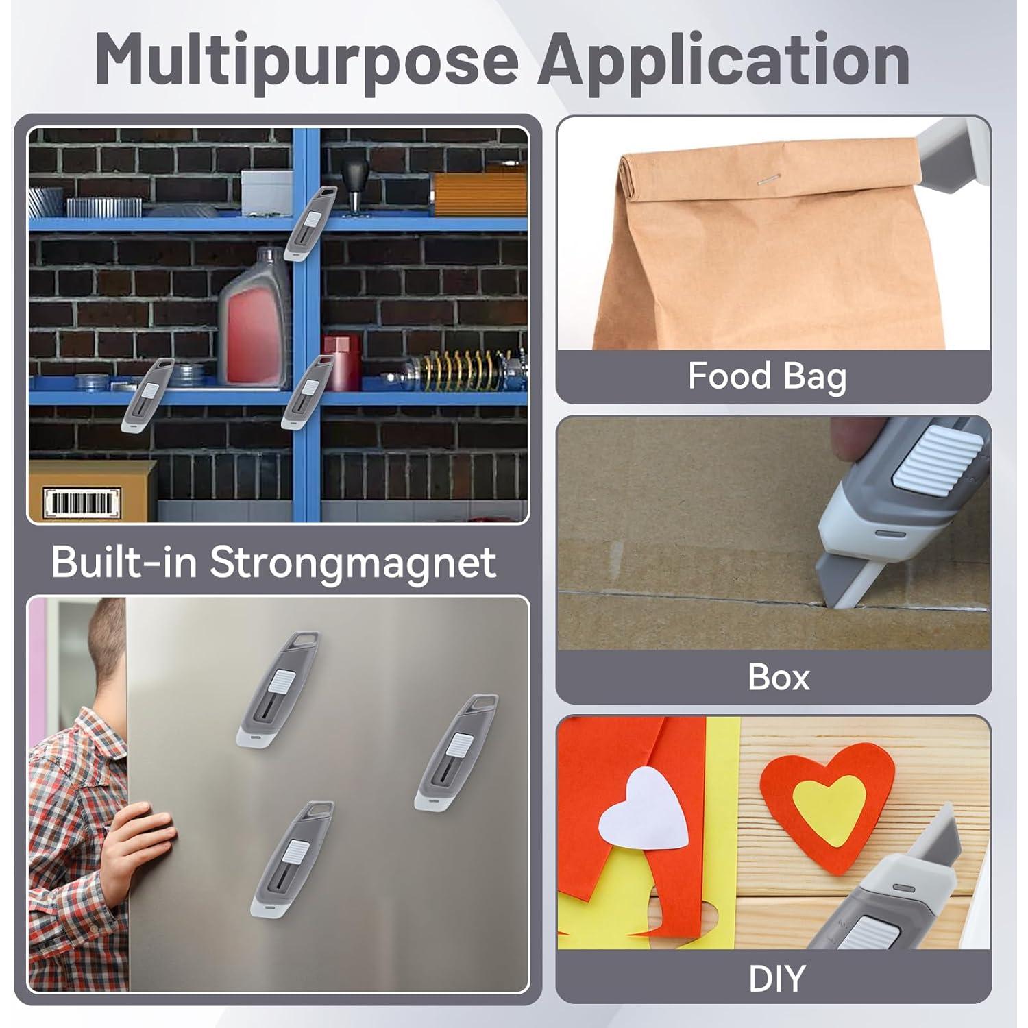 Cortador de Cajas Cerámico Mini Steelite con Bloqueo de Seguridad