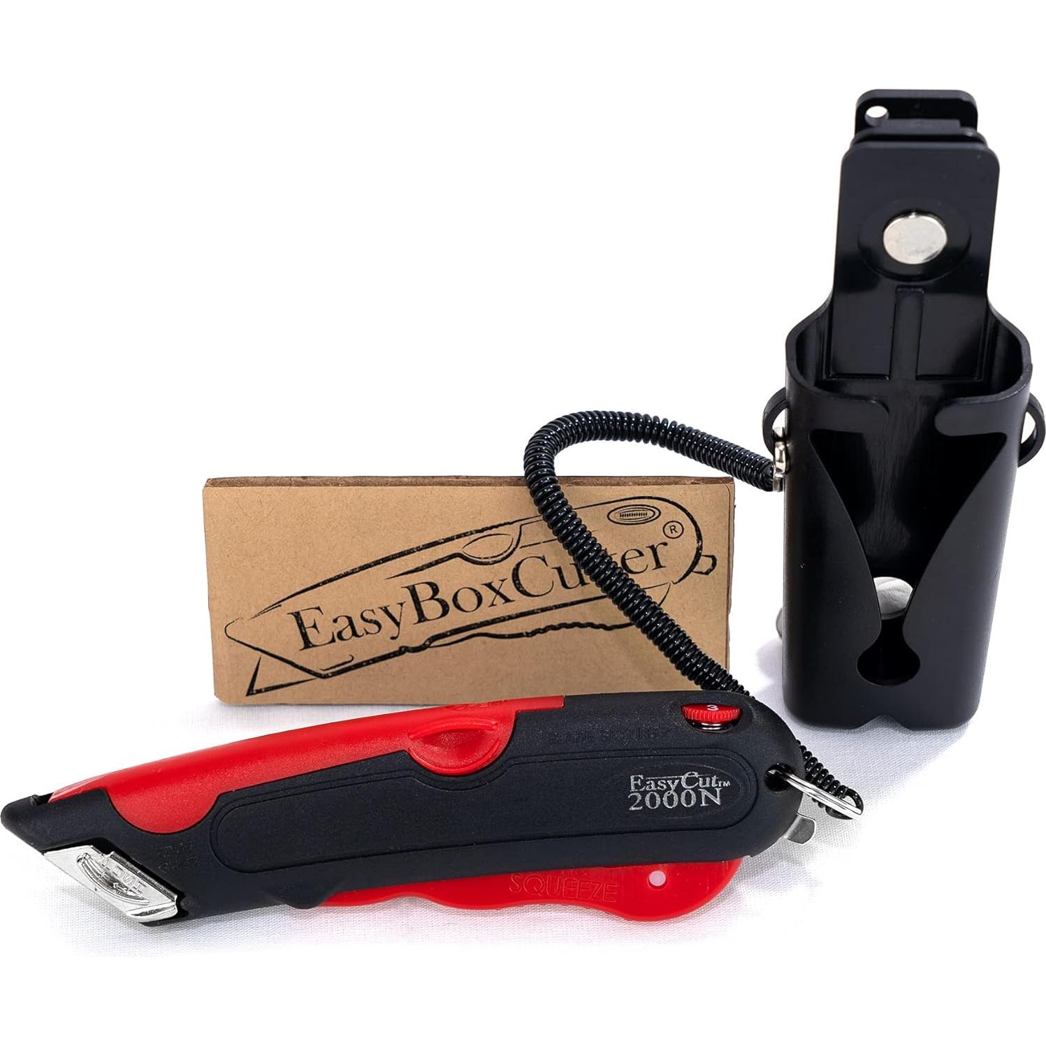 Cortador de Cajas Easy Cut 2000 Rojo con 3 Profundidades