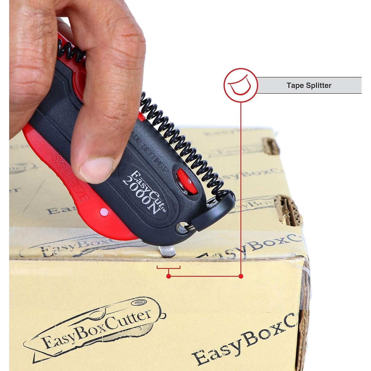 Cortador de Cajas Easy Cut 2000 Rojo con 3 Profundidades