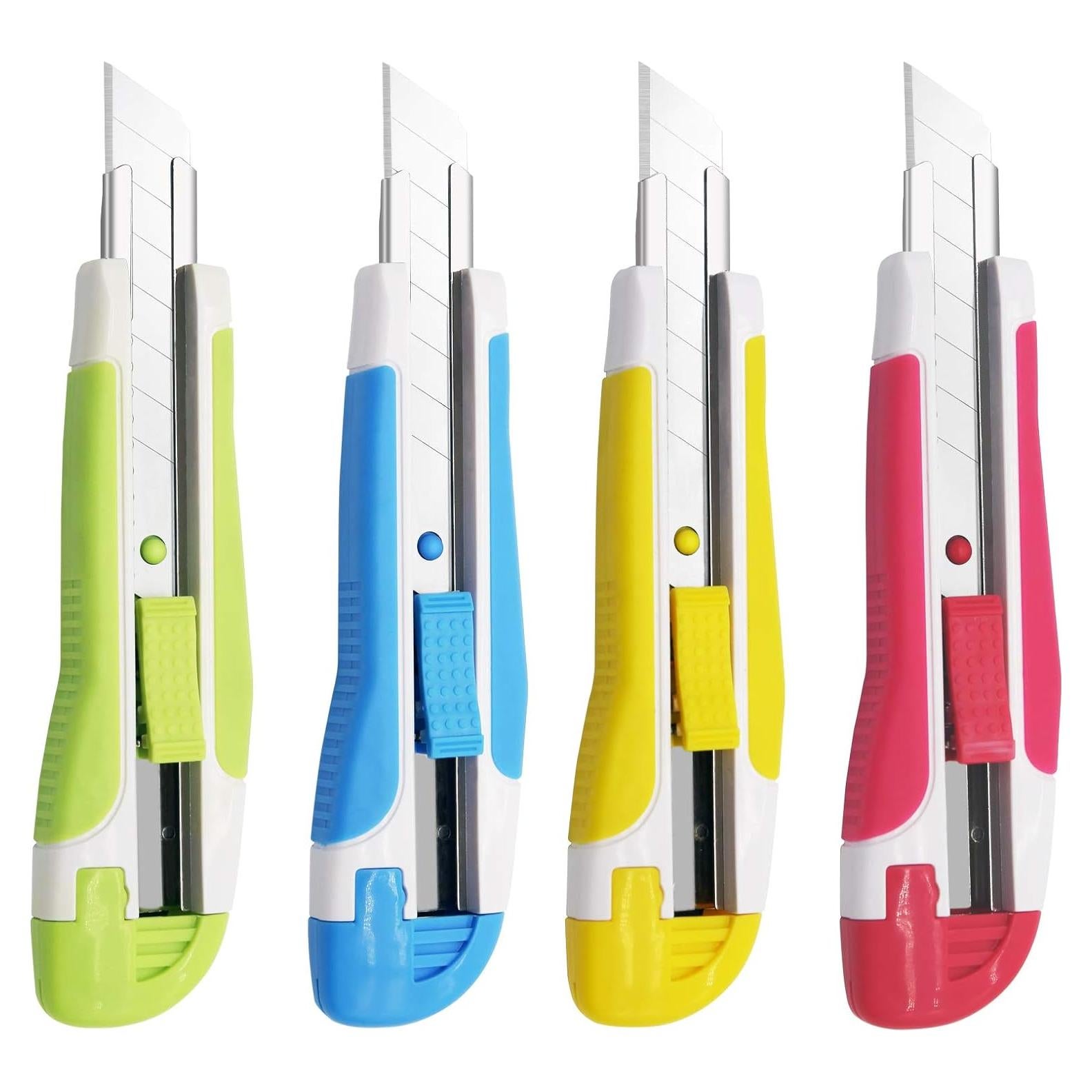 Cuchillo Utility XW 18mm con bloqueo automático - Paquete de 4