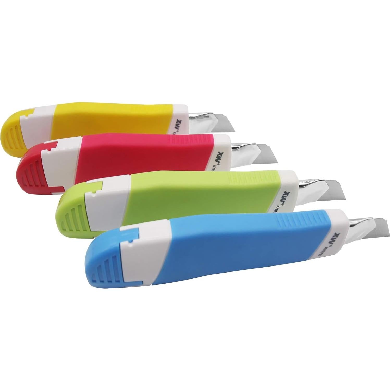 Cuchillo Utility XW 18mm con bloqueo automático - Paquete de 4