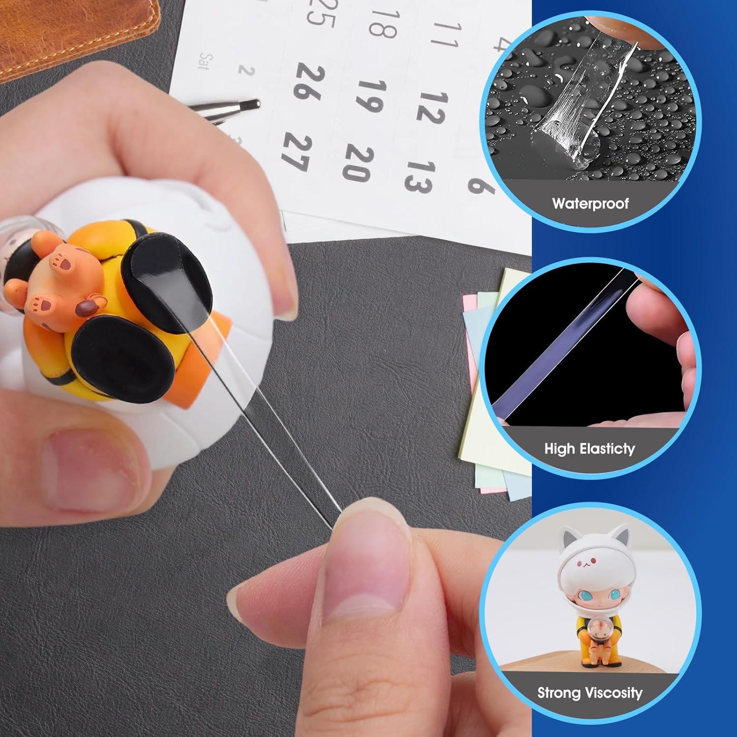 Puntos Adhesivos Doble Cara AROIC 1000 Pcs 0.79x1.29 cm