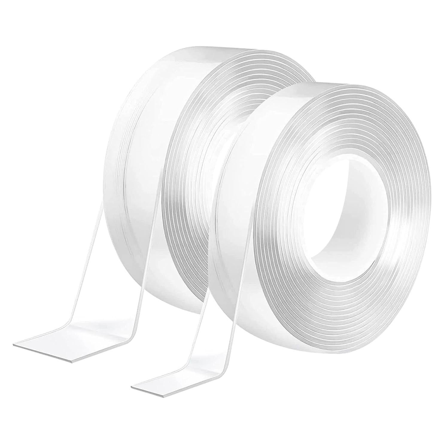 Cinta Doble Cara SIKEDEPRO 2 Rollos 10m Resistente para Montaje