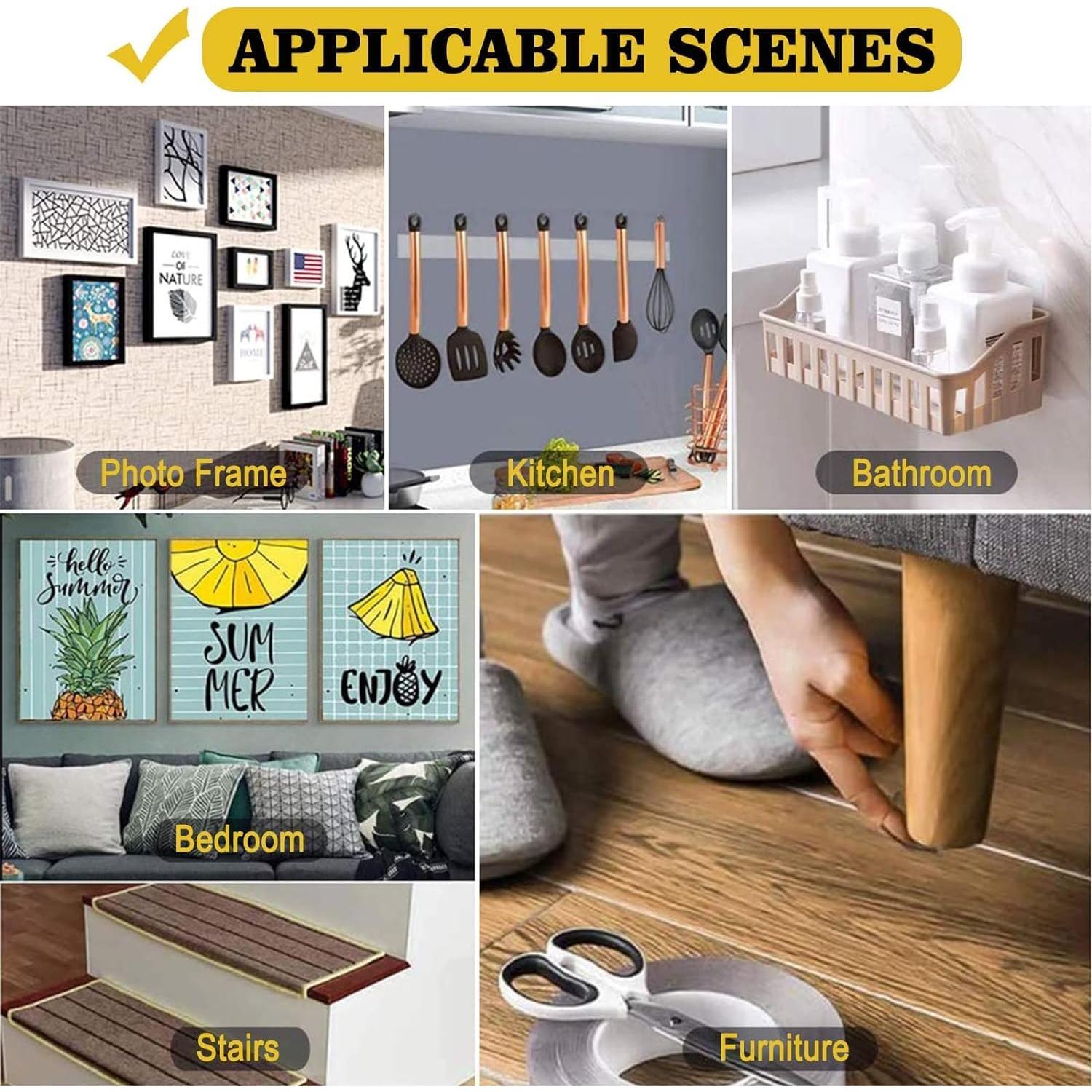 Cinta Doble Cara Kelasy 3.05 m x 3 cm Transparente Alta Resistencia