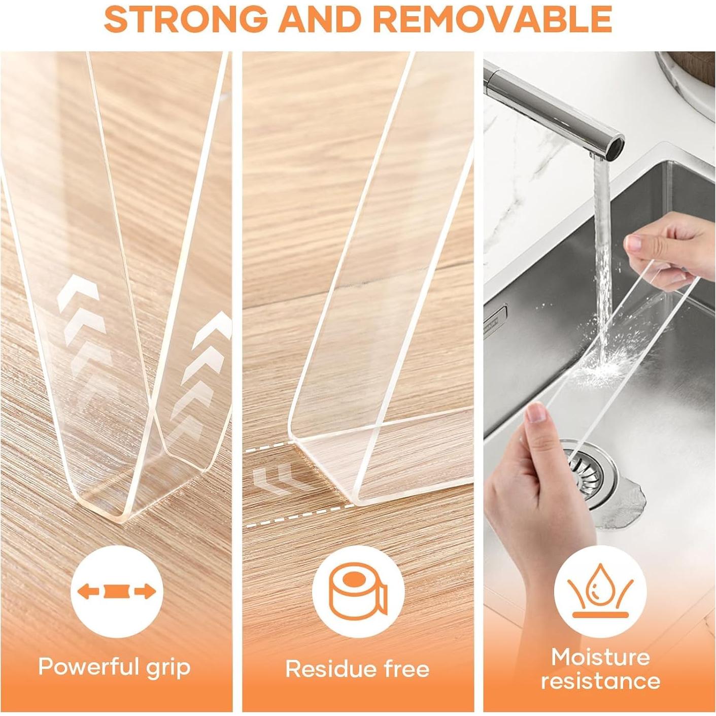 Cinta Doble Cara FlyCoco 3m Resistente Transparente Reutilizable