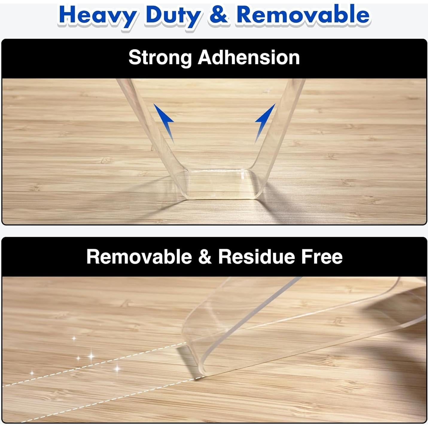 Cinta Doble Cara Alta Resistencia QKadhener 3m Transparente