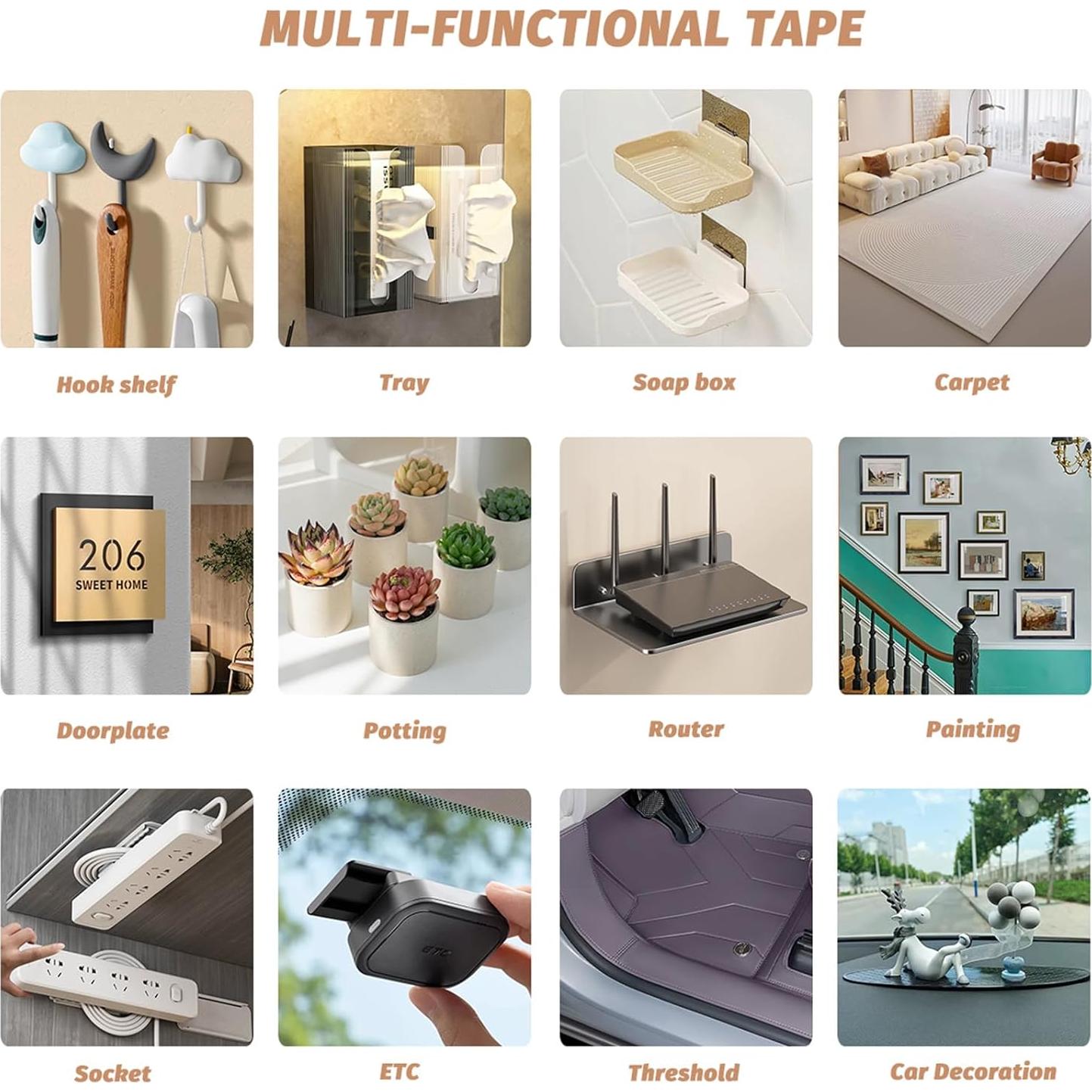 Cinta Adhesiva Doble Cara Nano OFESION 3m Alta Resistencia