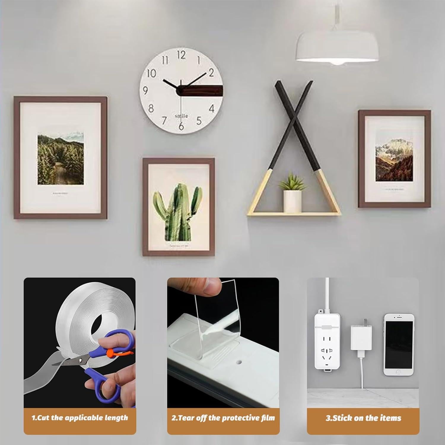 Cinta Adhesiva Doble Cara Nano OFESION 3m Alta Resistencia