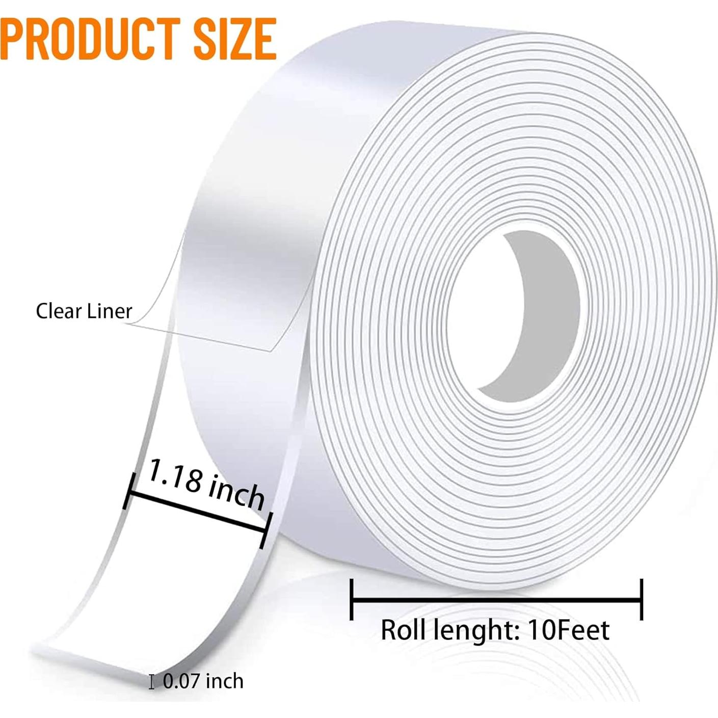 Cinta de Montaje Nano Doble Cara SZNKB 3m x 3cm Transparente