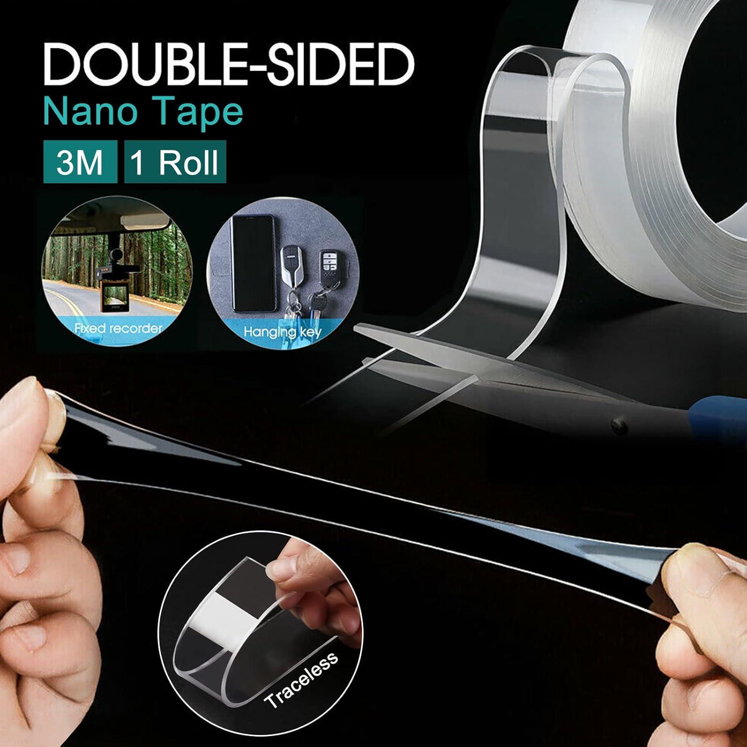 Cinta Nano Doble Cara LELADY 5 cm x 3 m Alta Resistencia