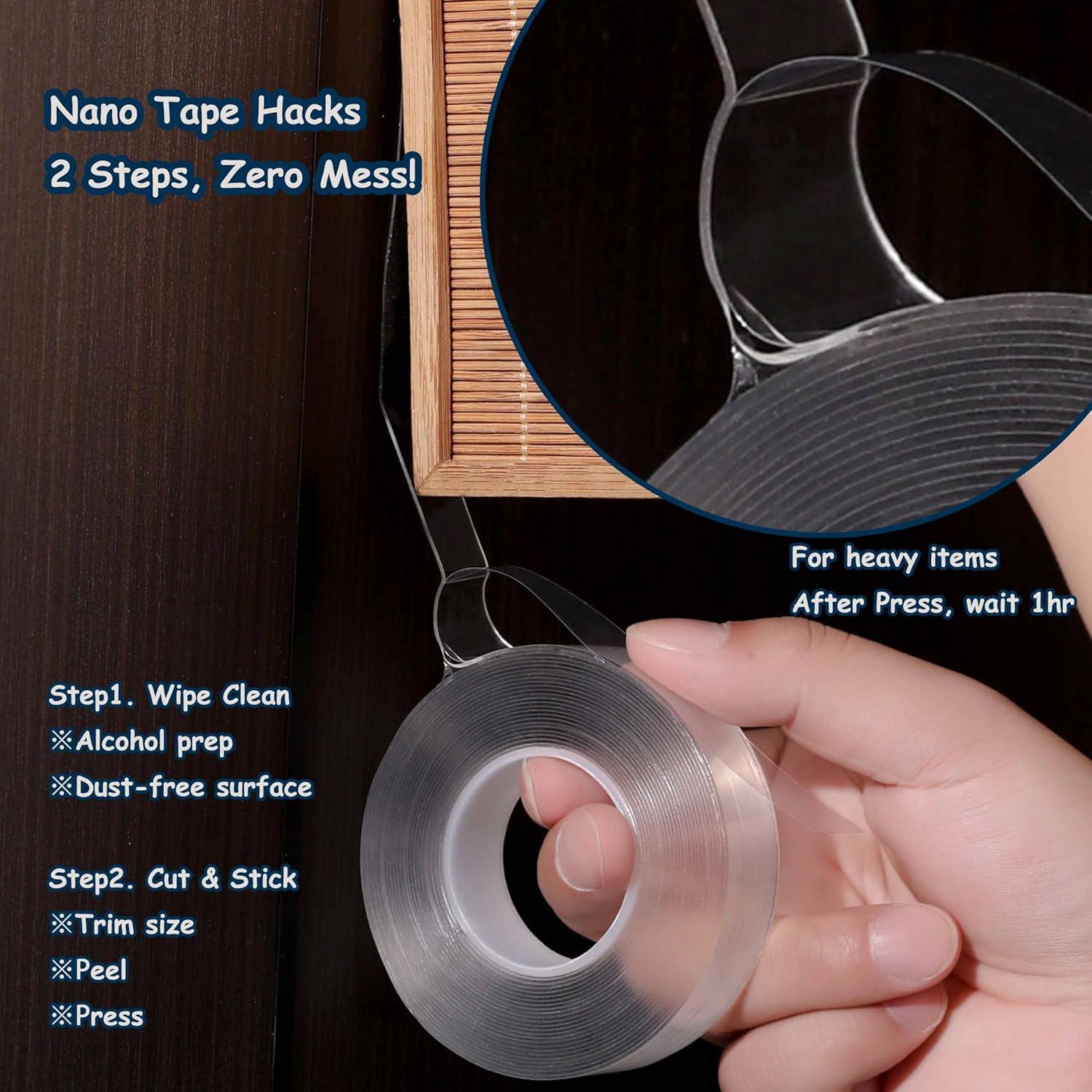 Cinta Adhesiva Doble Cara Valley'sYuMiao 4 Rollos 12.19m