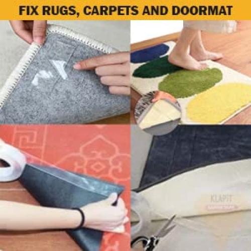 KLAPiT Super Tape - Cinta Adhesiva Doble Cara 5m Alta Resistencia