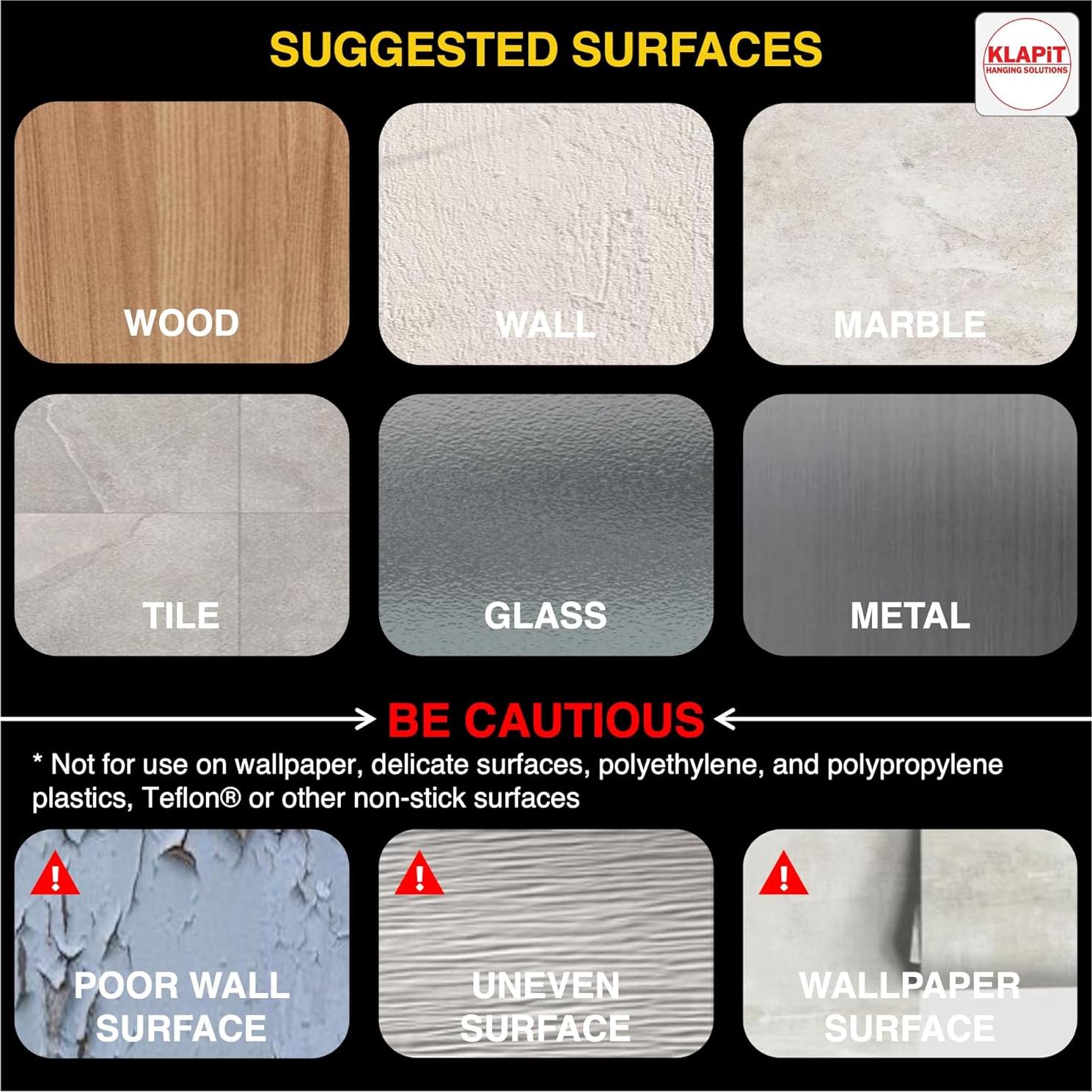 KLAPiT Super Tape - Cinta Adhesiva Doble Cara 5m Alta Resistencia