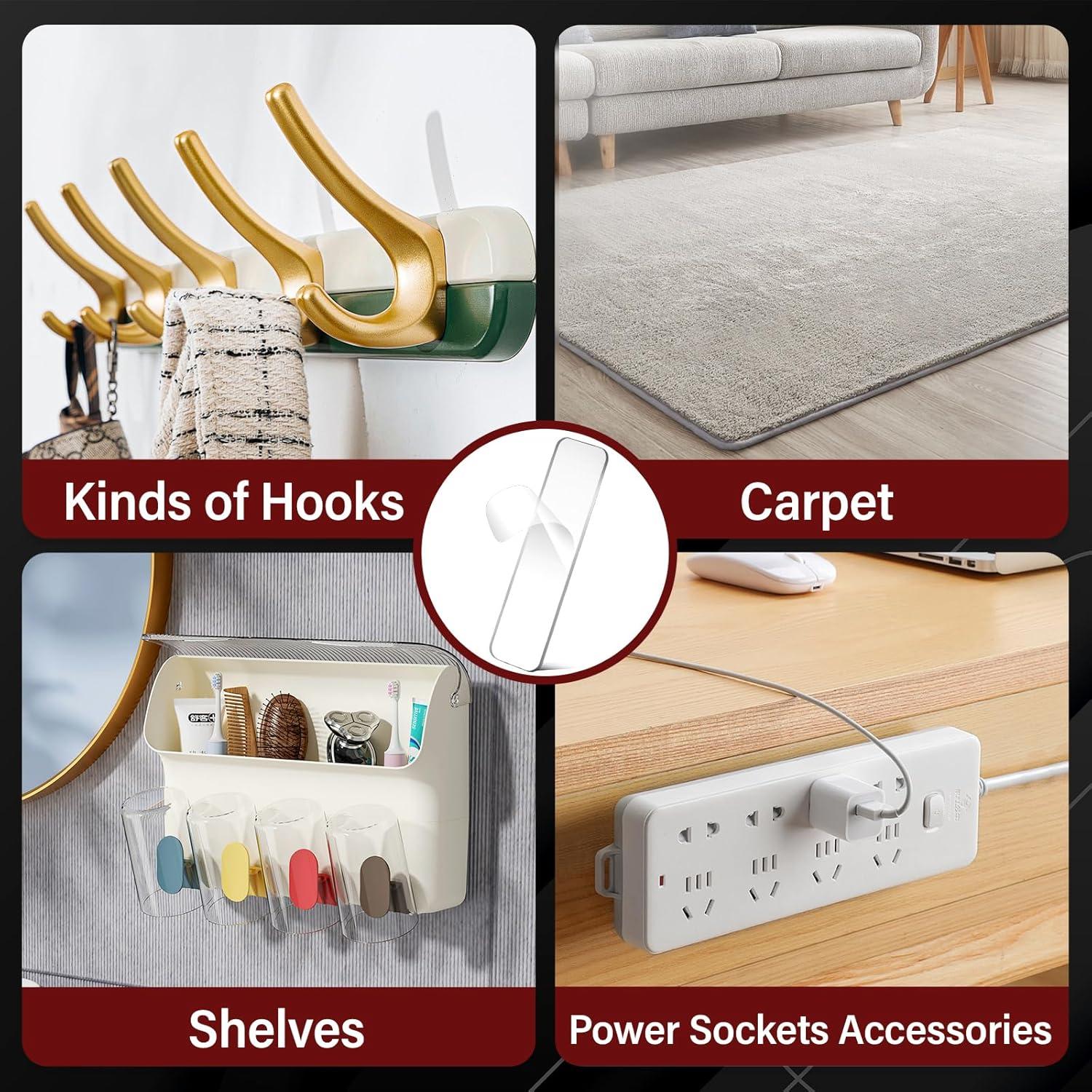 Cinta Doble Cara Alta Resistencia Navona 50 Pcs 2.54x10.16 cm