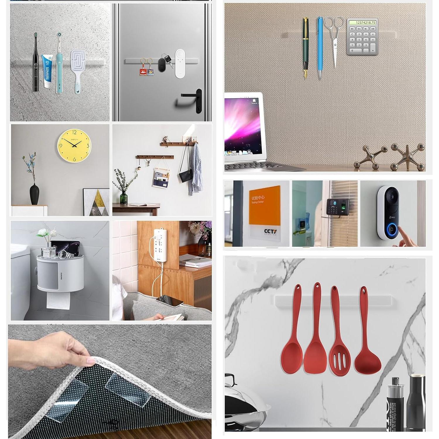 Cinta Adhesiva Doble Cara Viadom 3m Alta Resistencia Transparente