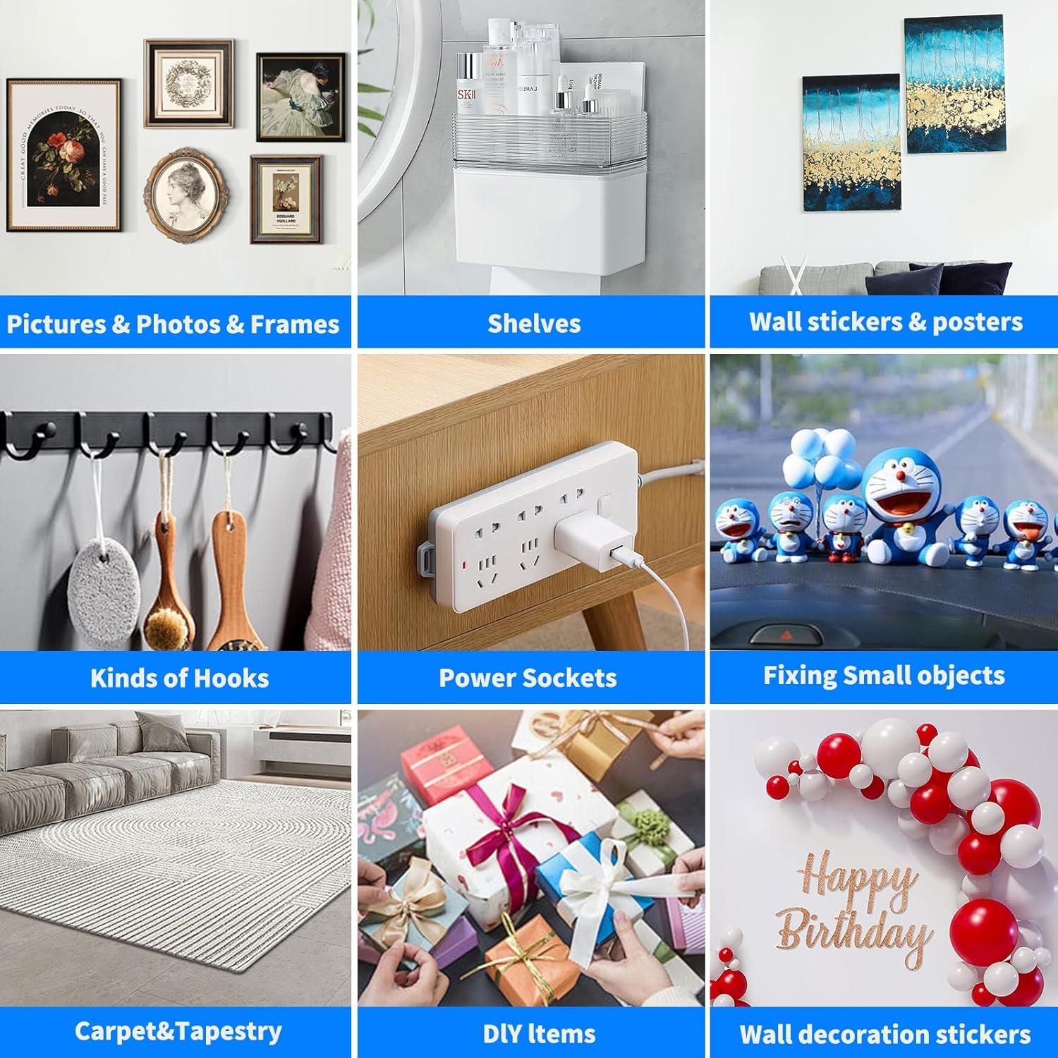 Cinta Adhesiva Doble Cara Viadom 3m Alta Resistencia Transparente