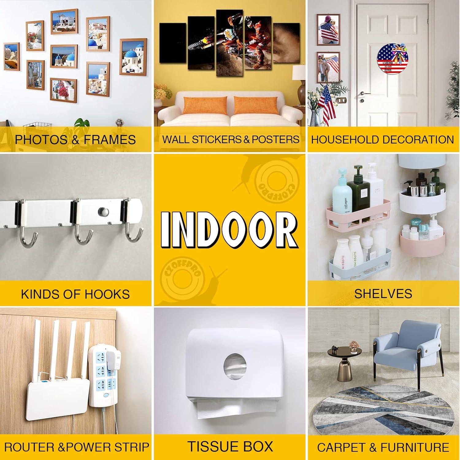 Cinta Doble Cara CZoffpro 3m x 10cm Fuerte y Removible