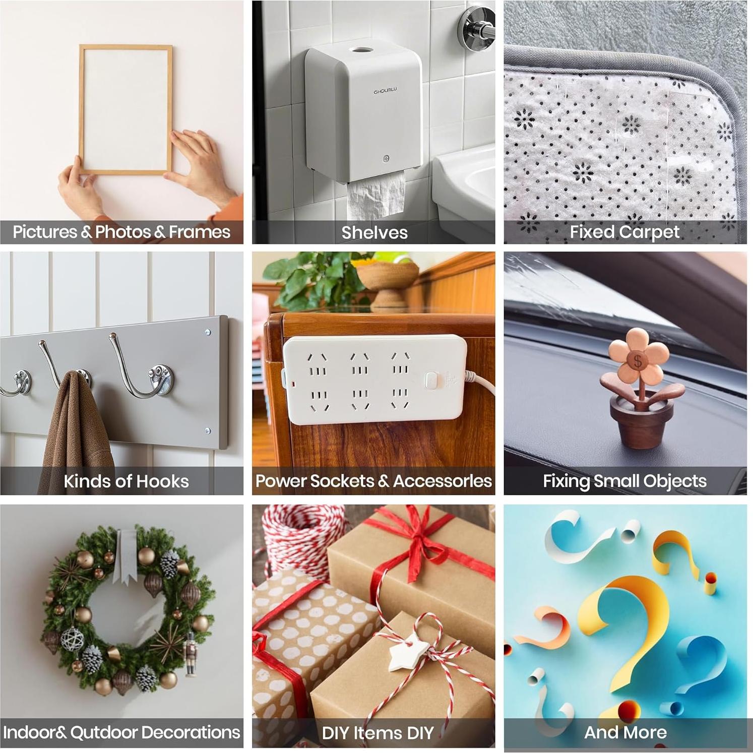 Cinta Doble Cara Nano ADHES 30mm x 5m Reutilizable Resistente