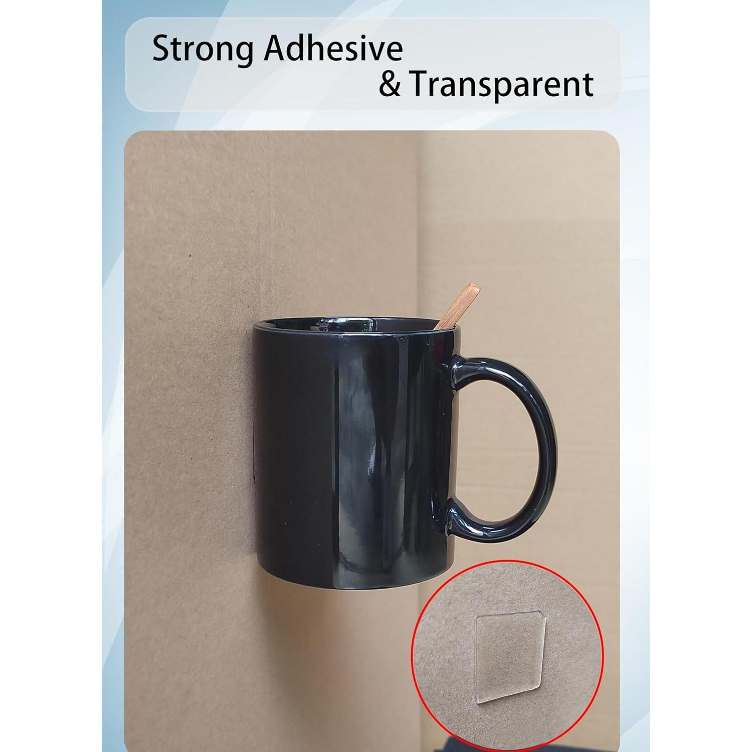 Cinta Adhesiva Doble Cara G GAMIT 72 Piezas 2.5x2.5cm Transparente