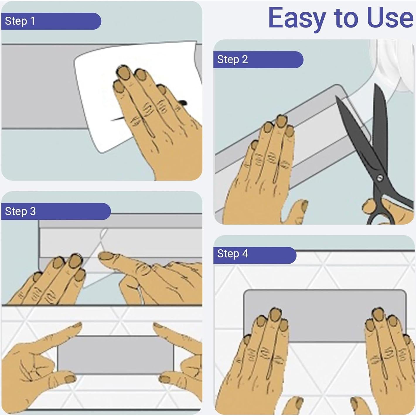 Cinta Doble Cara Nano JMYBGC - Adhesivo Removible 3 Rollos (2cm, 3cm, 5cm)