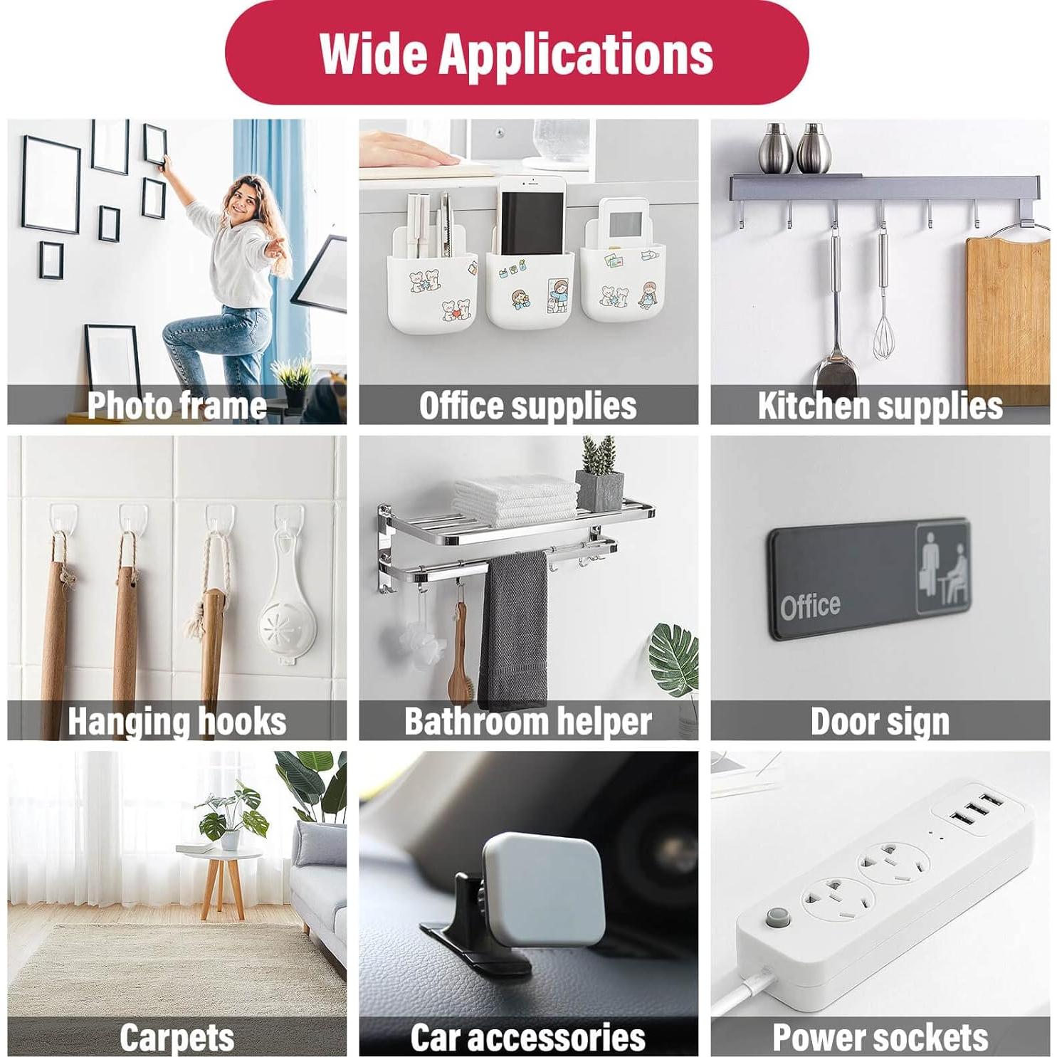 Cinta Adhesiva Doble Cara Mckanti 2 Rollos 27 pies 0.8" y 1.2"