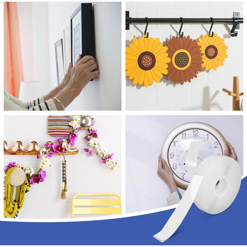 Cinta Adhesiva Doble Cara Prenesa 3 cm x 3 m Alta Resistencia