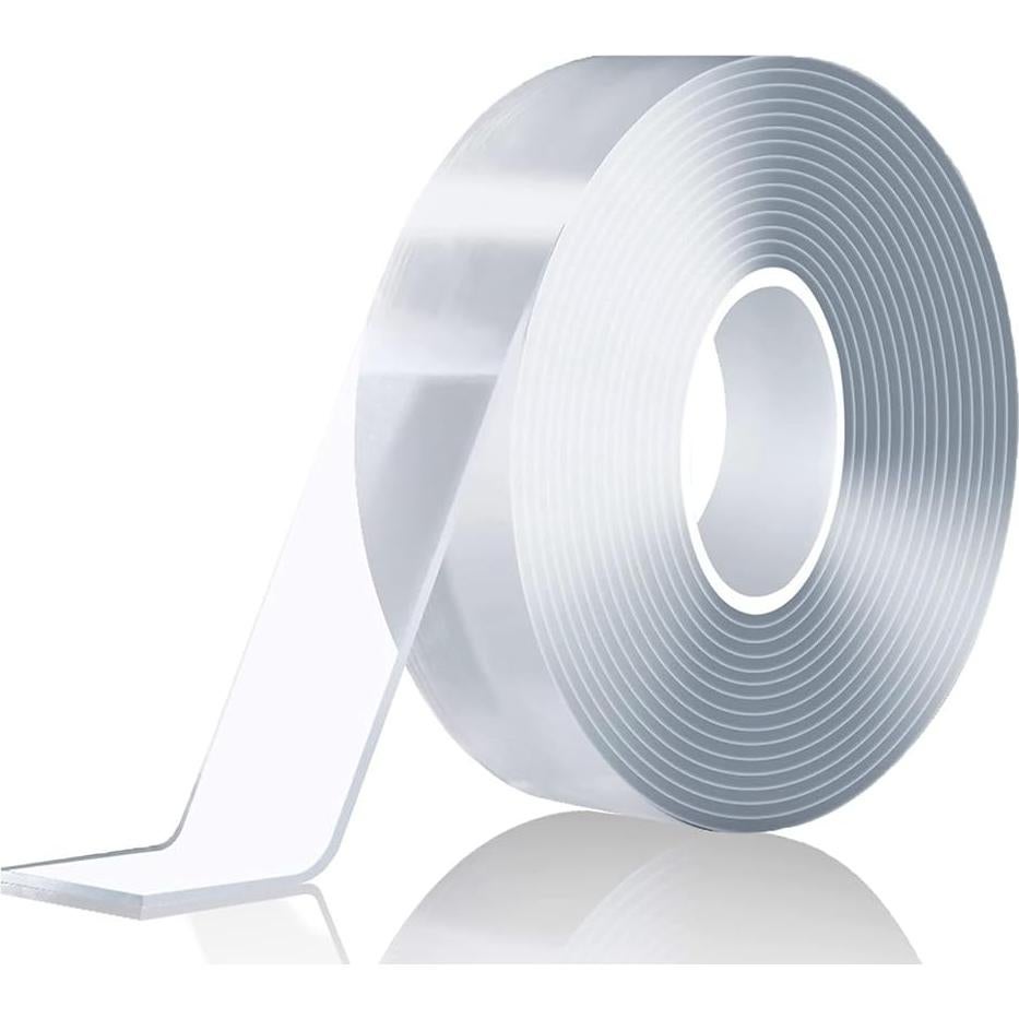 Cinta Adhesiva Doble Cara Nano CST 5m 3cm Resistente y Lavable