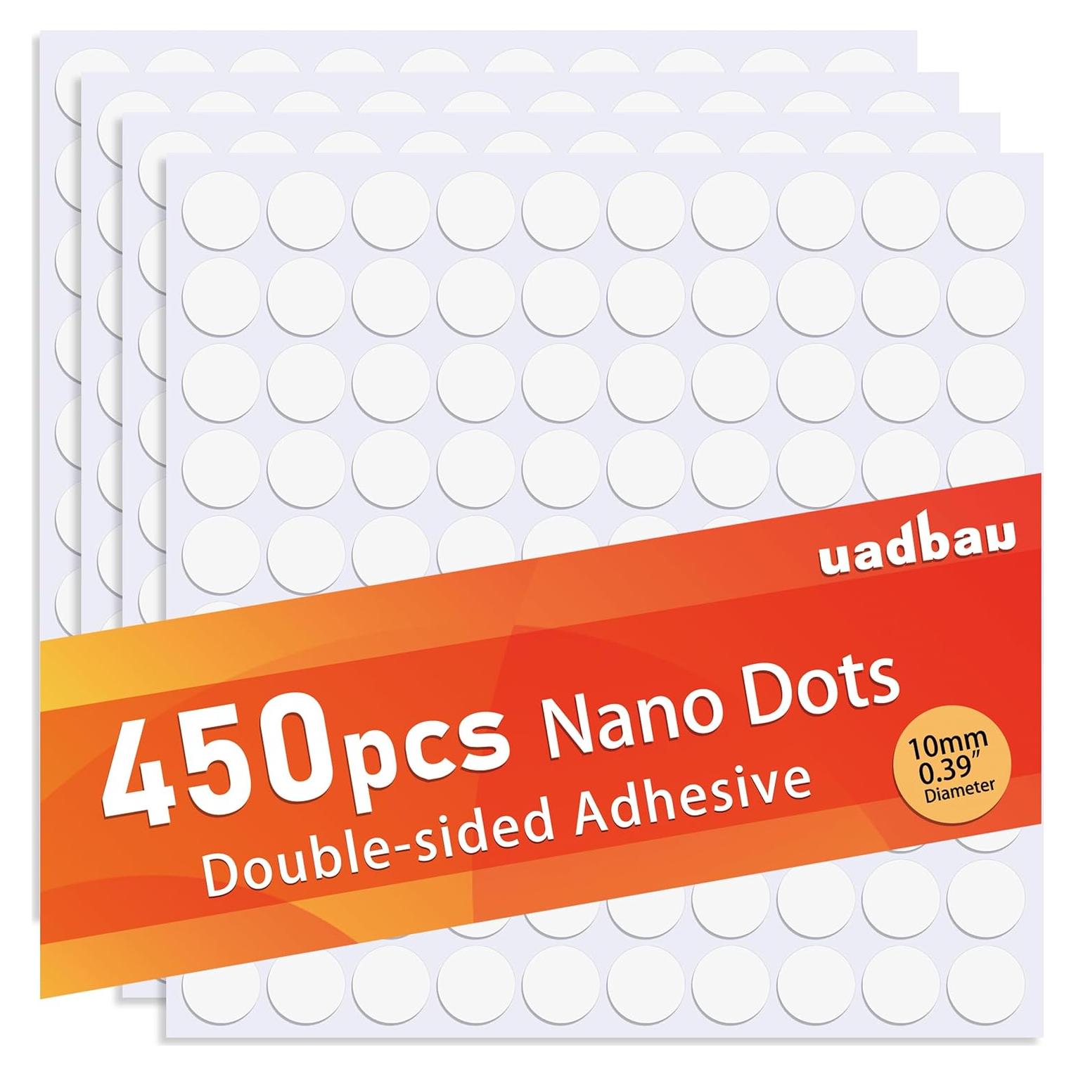 450 Pcs Masilla de Museo Tack Adhesivo Doble Cara 10mm