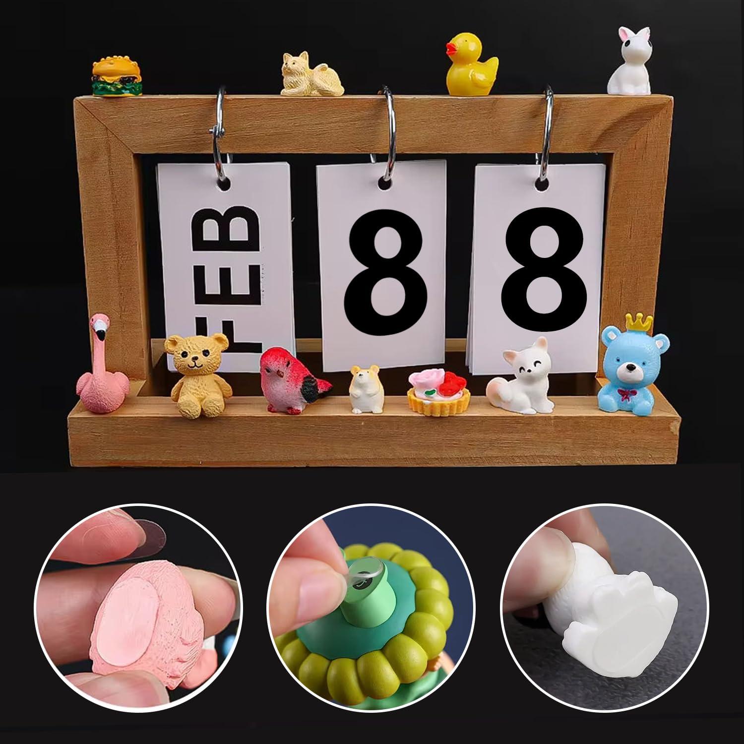 450 Pcs Masilla de Museo Tack Adhesivo Doble Cara 10mm