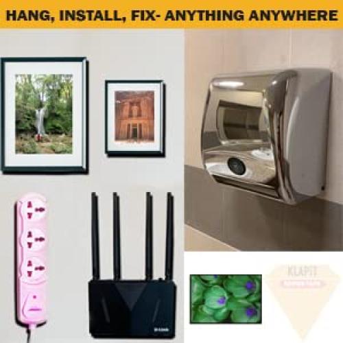 KLAPiT Super Tape Cinta Adhesiva Doble Cara 123 kg 1 pc