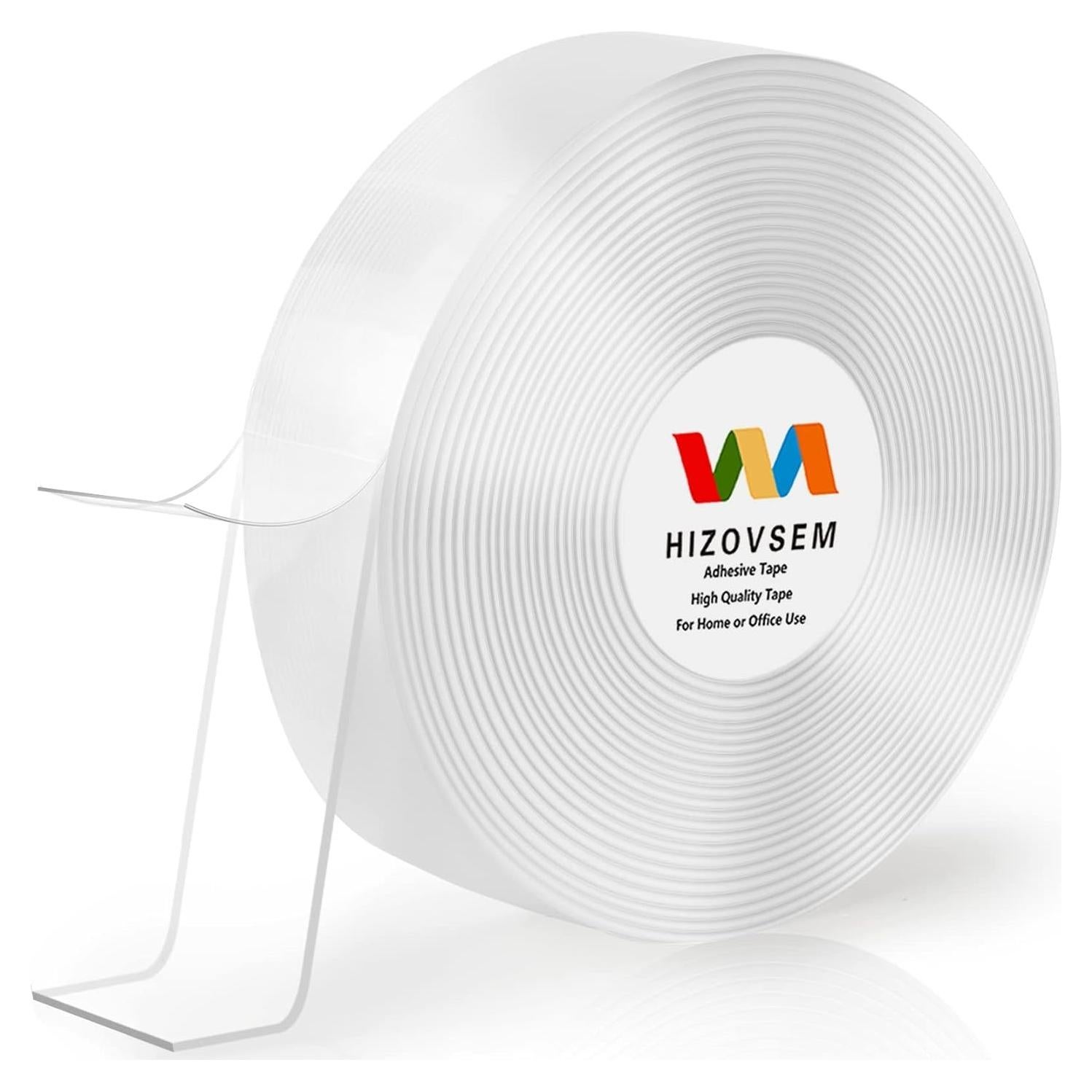 Cinta Doble Cara Nano HIZOVSEM 3 cm x 5 m Alta Resistencia