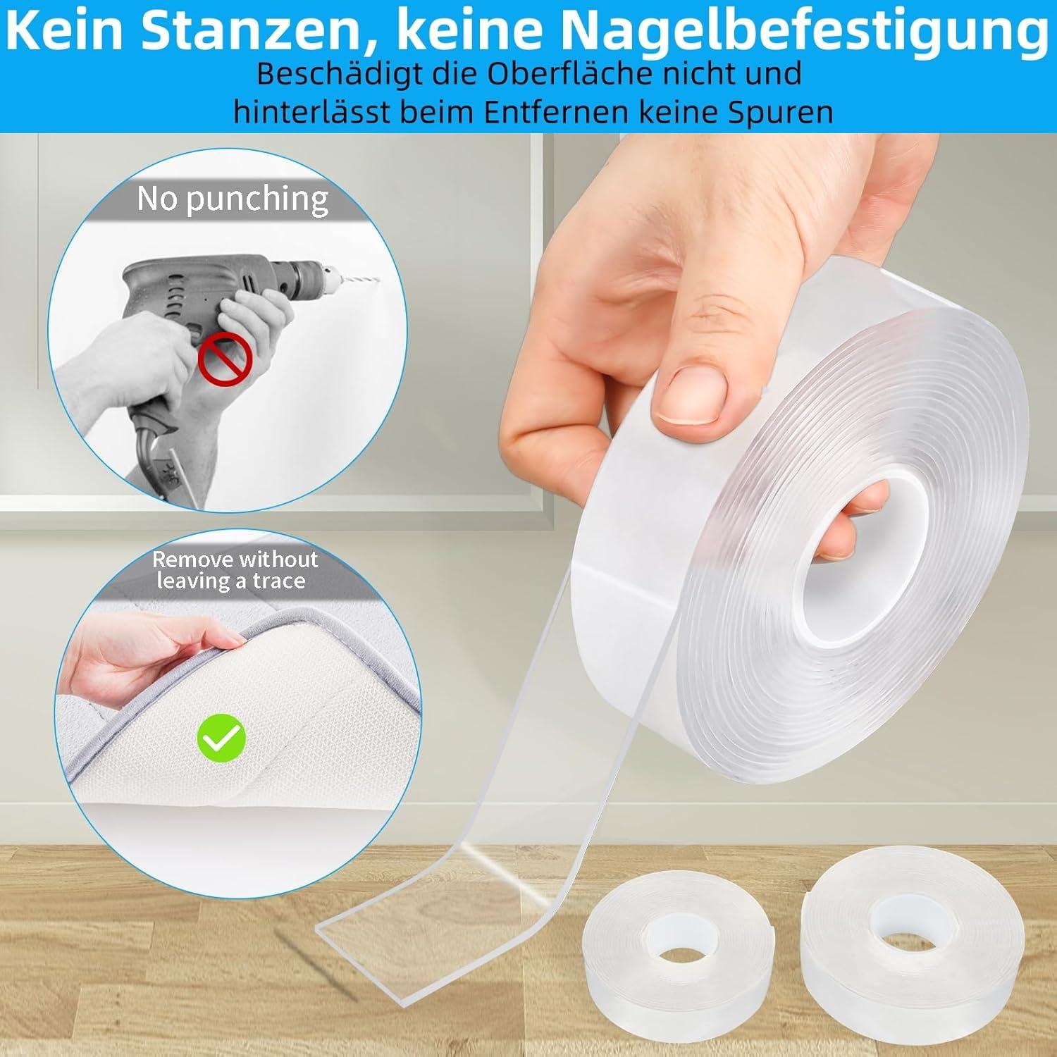 Cinta Doble Cara Nano HIZOVSEM 3 cm x 5 m Alta Resistencia