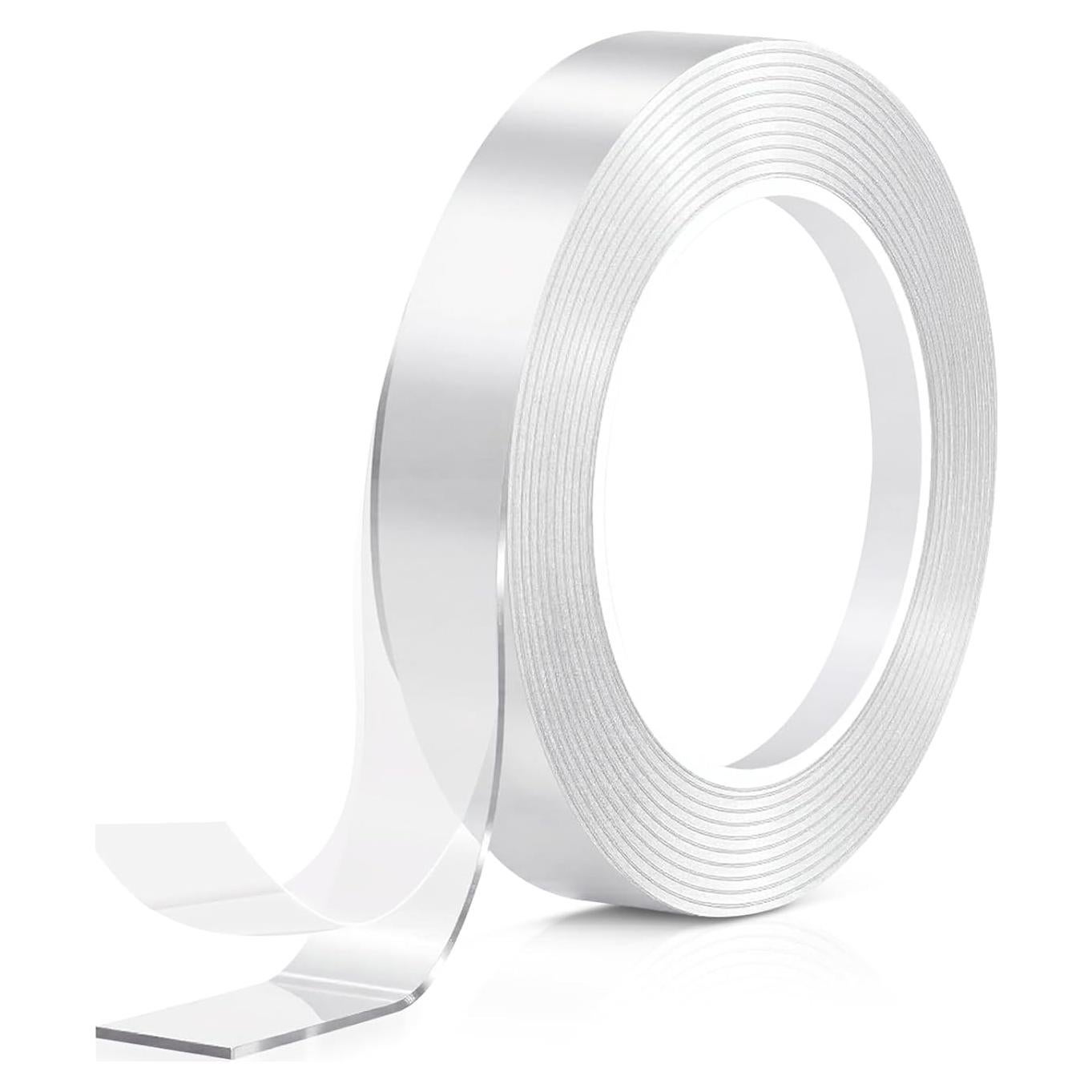 Cinta Adhesiva Doble Cara TENOC Nano 4.88m Alta Resistencia