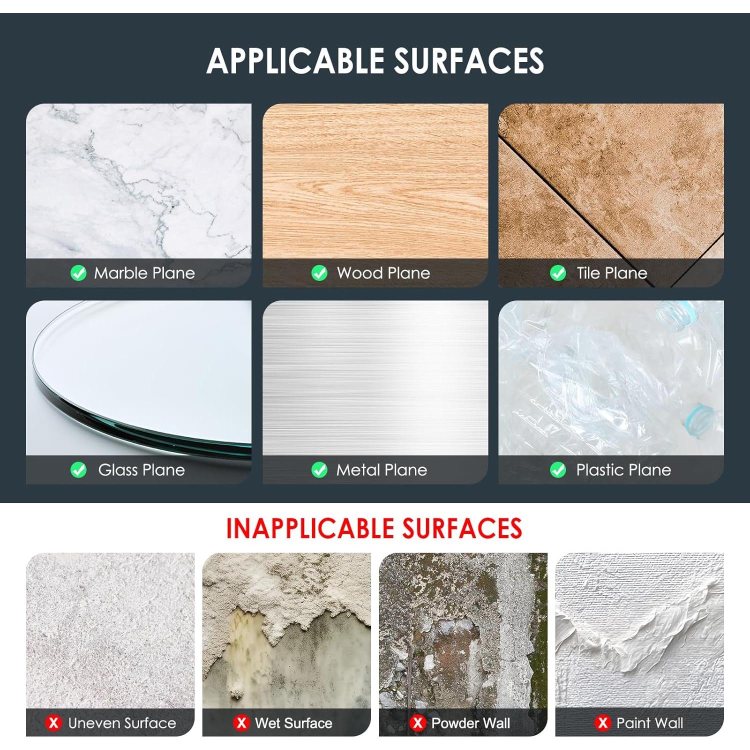 Cinta Adhesiva Doble Cara TENOC Nano 4.88m Alta Resistencia