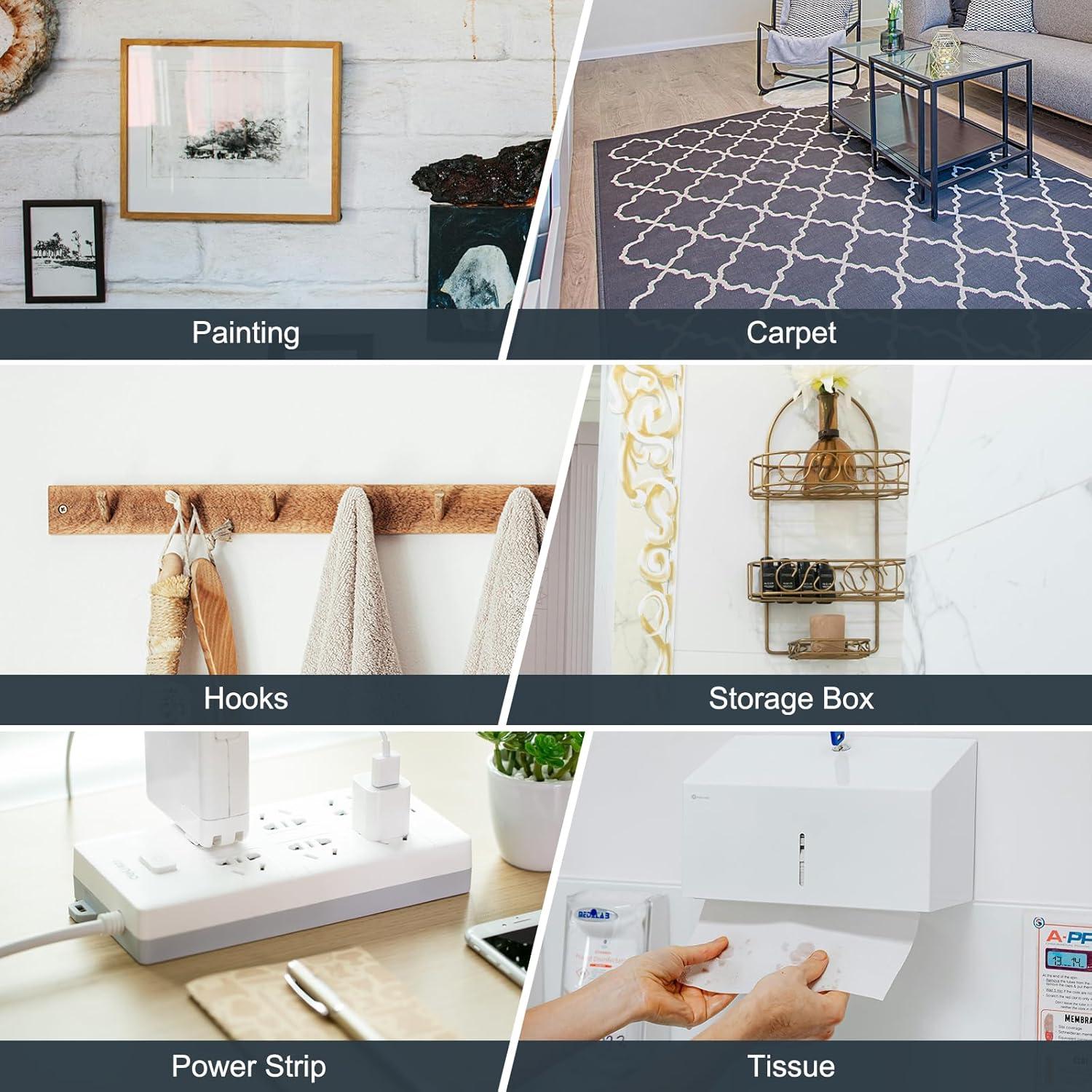 Cinta Adhesiva Doble Cara TENOC Nano 4.88m Alta Resistencia