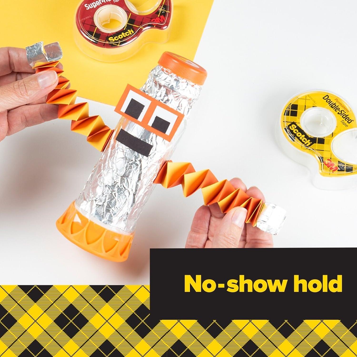 Cinta Doble Cara Removible Scotch 1.9 cm x 101.6 m con Dispensador