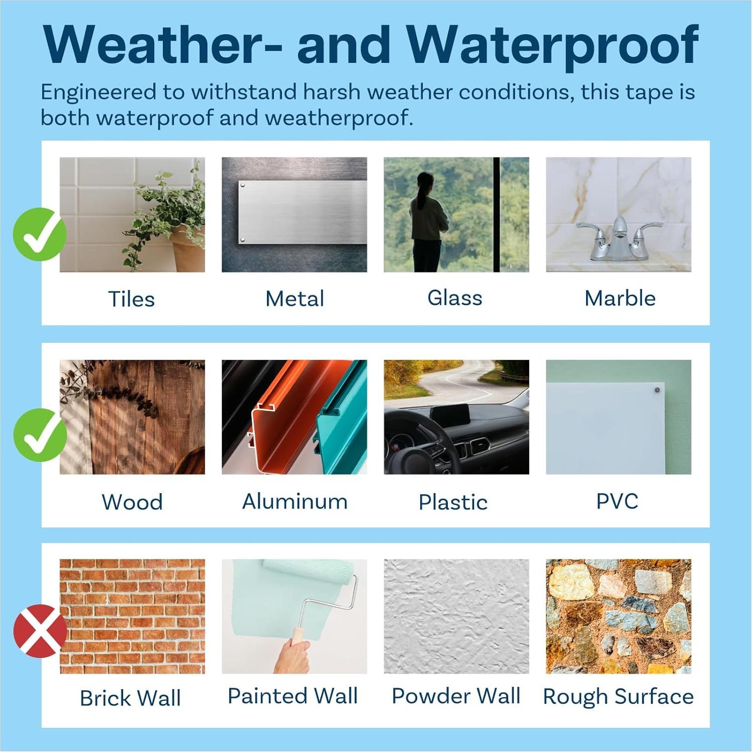 Cinta de Montaje Doble Cara Acrílica MMOBIEL 5m x 2cm - 2 Paquete