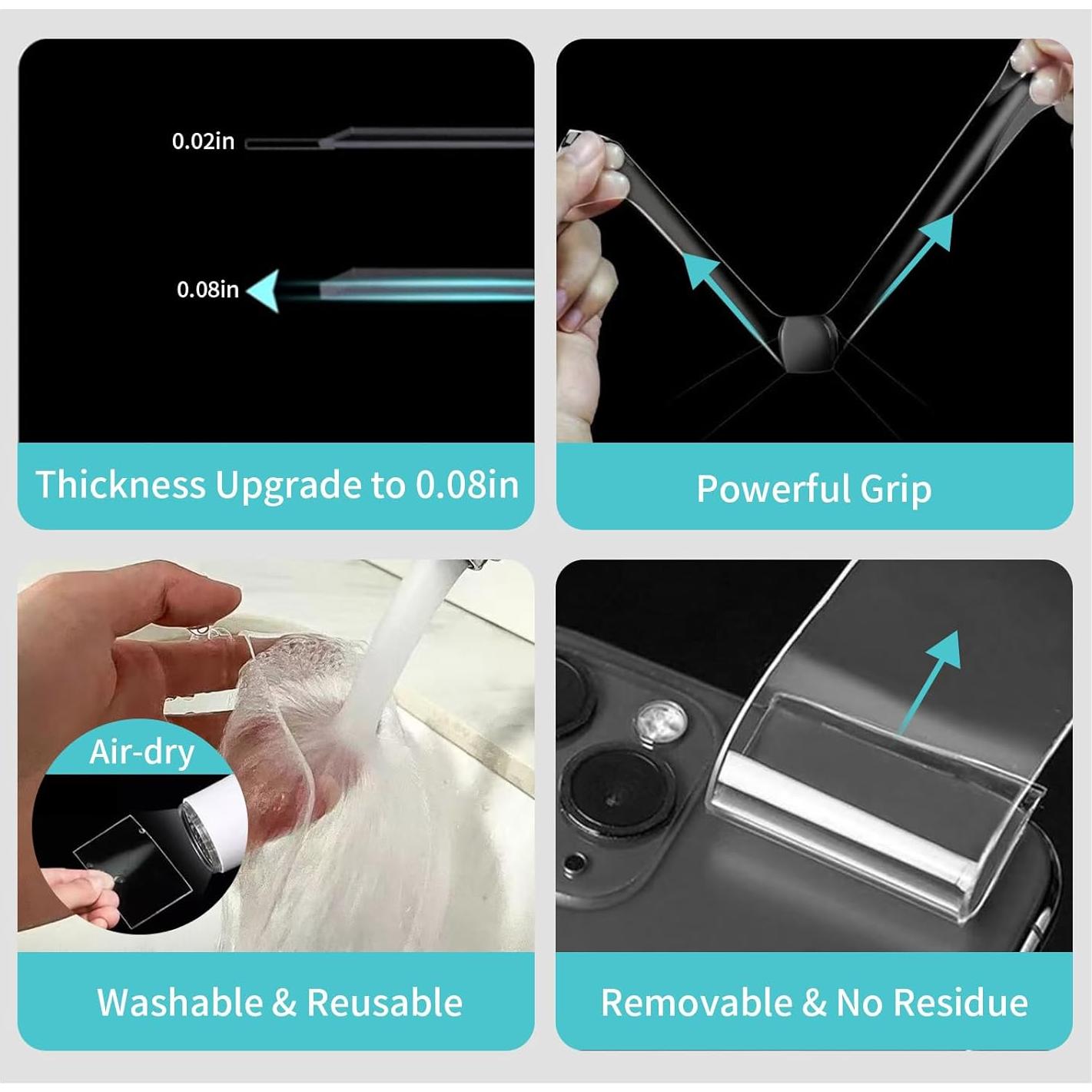 Cinta Doble Cara Nano 3 cm x 3 m Alta Resistencia Removible