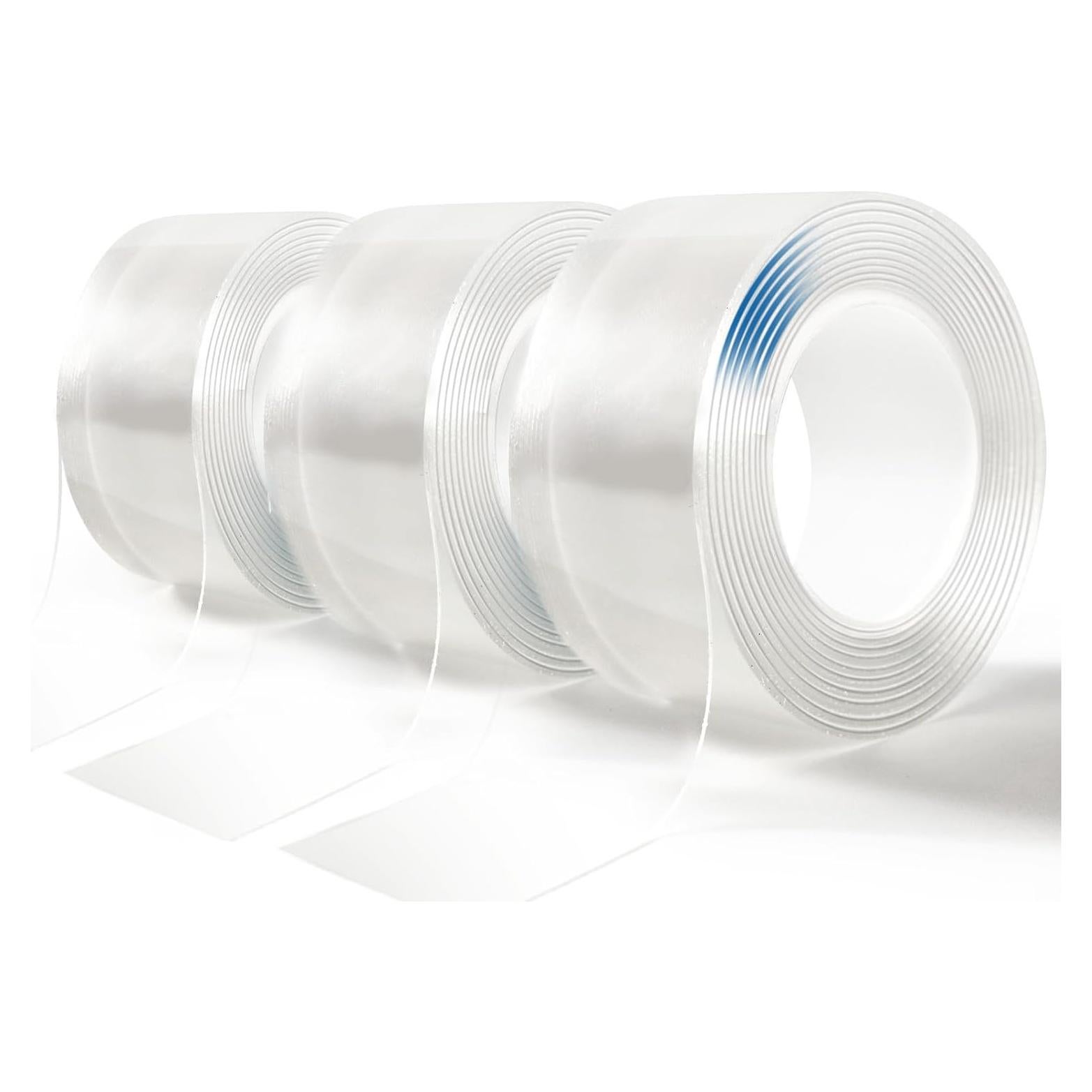 Cinta Doble Cara Nano GluonX 3Rollos 3.05m Alta Resistencia